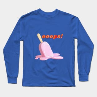 Ice Cream ooops! Long Sleeve T-Shirt